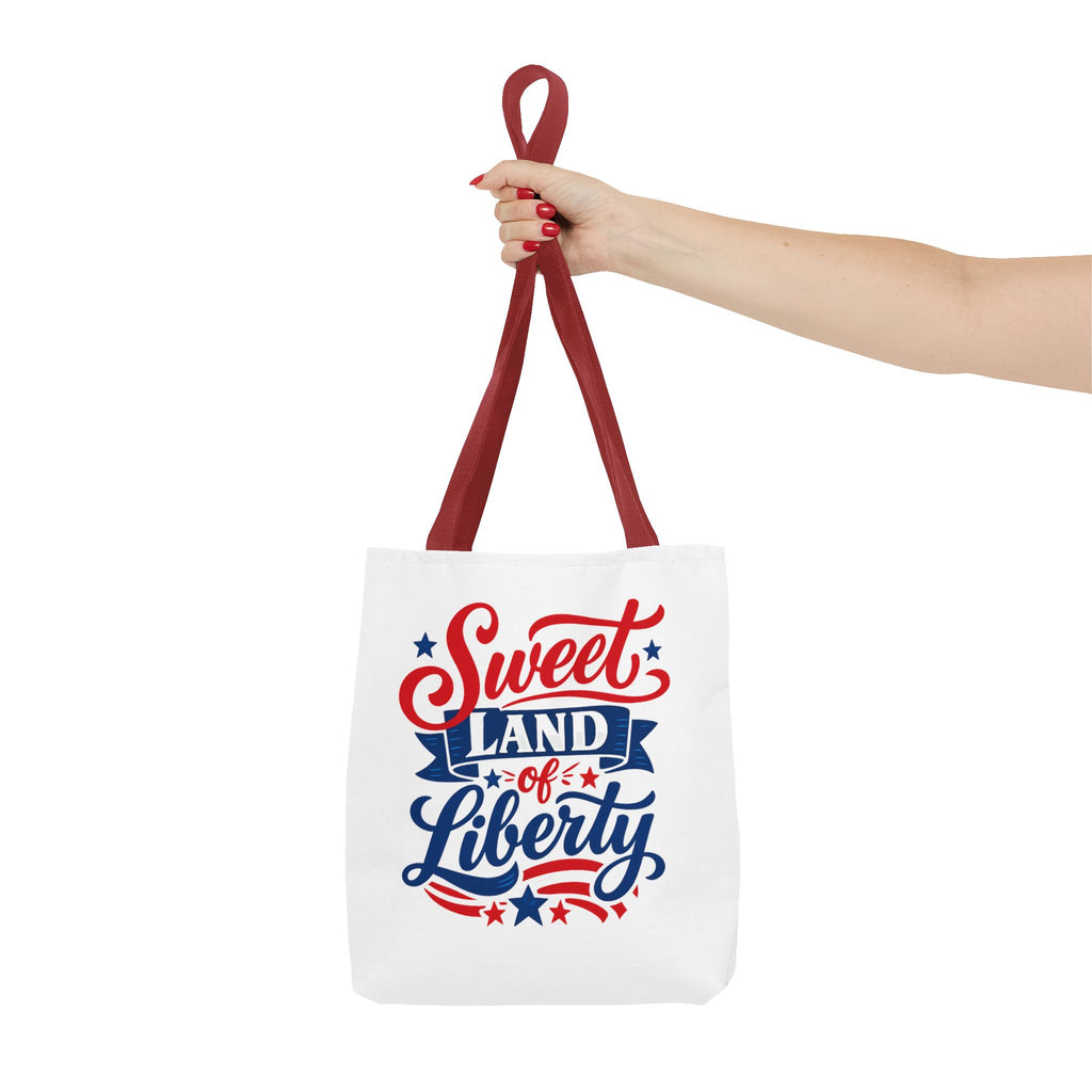 Sweet Land of Liberty Patriotic Tote Bag