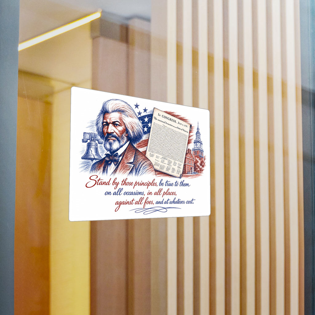 Frederick Douglass Quote Vinyl Decal — Patriotic Historical Sticker
