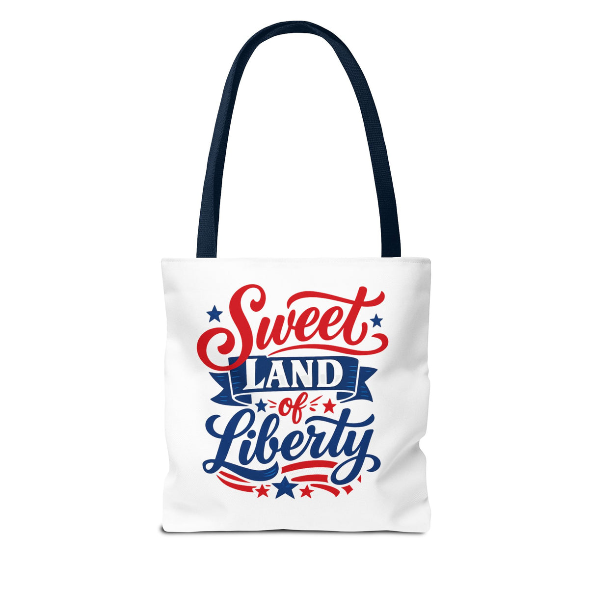 Sweet Land of Liberty Patriotic Tote Bag