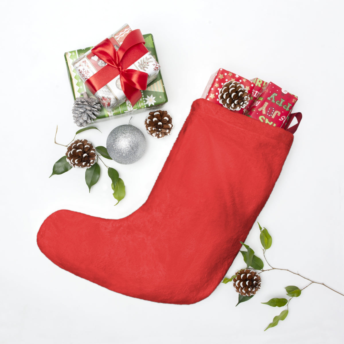 USA Tattoo Muscle Arm Christmas Stocking