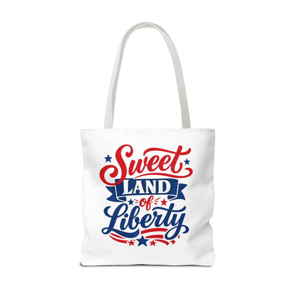 Sweet Land of Liberty Patriotic Tote Bag