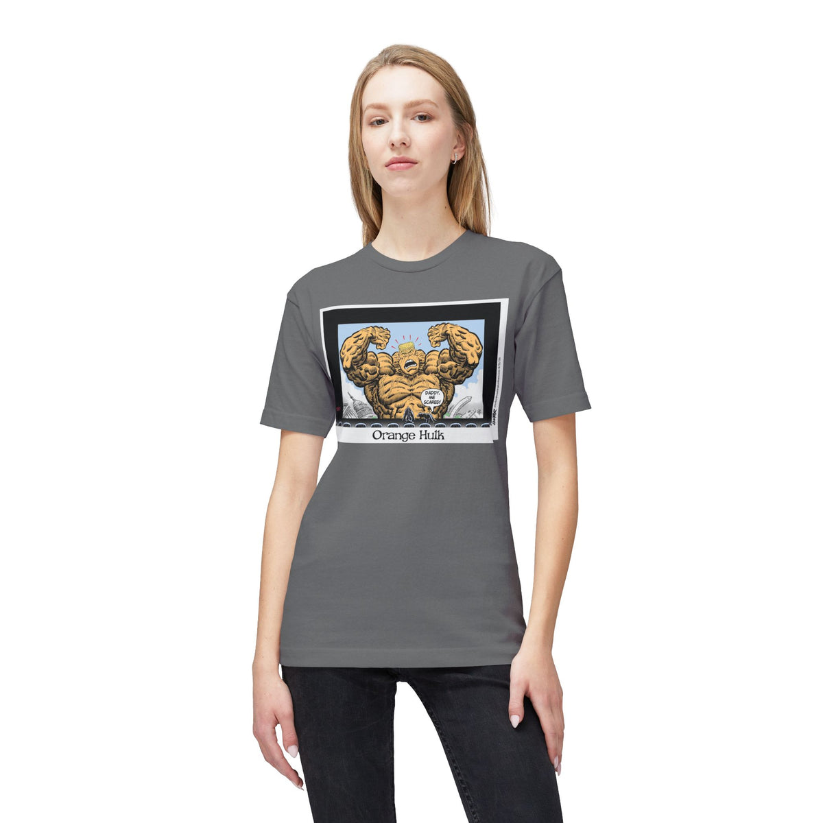 "Orange Hulk" Political Cartoon By Alexander Hunter (Washington Times) T-Shirt