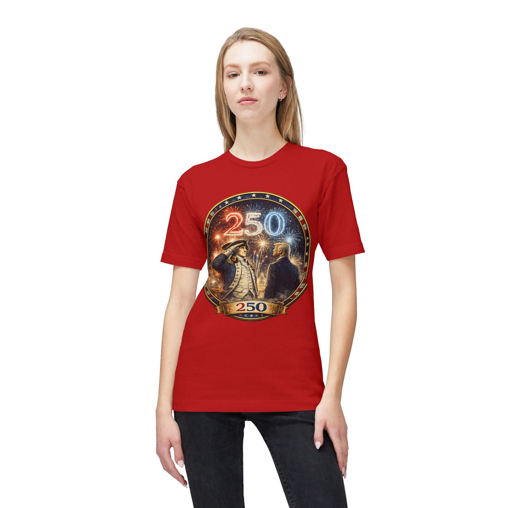 250th Anniversary Commemorative T-Shirt – Historic U.S. Celebration Design