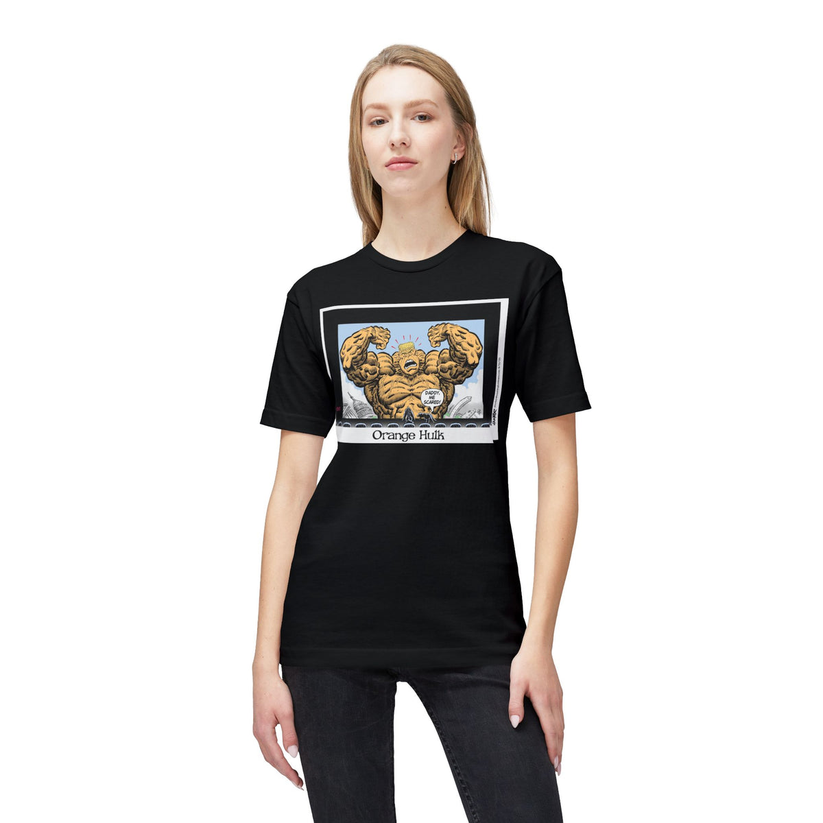 "Orange Hulk" Political Cartoon By Alexander Hunter (Washington Times) T-Shirt