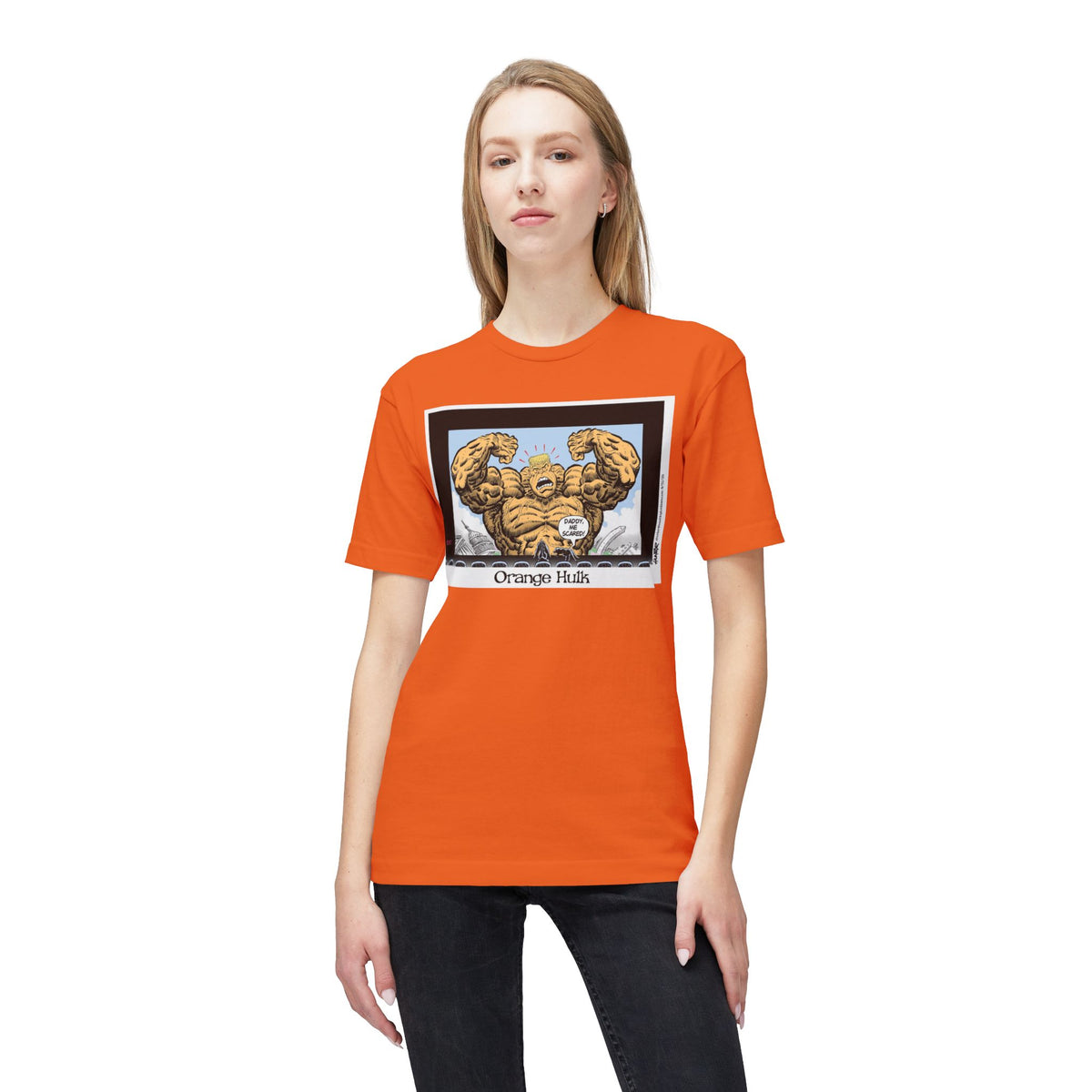 "Orange Hulk" Political Cartoon By Alexander Hunter (Washington Times) T-Shirt