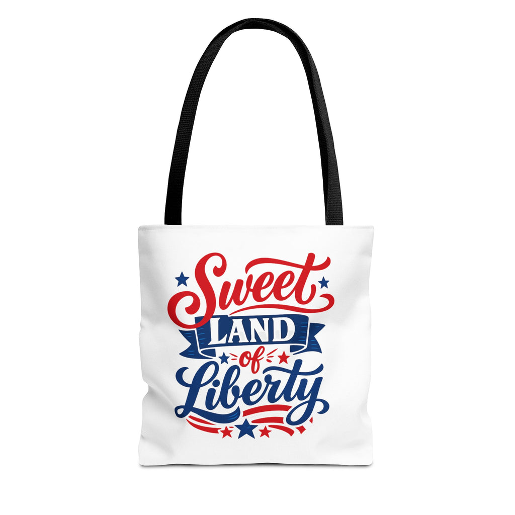 Sweet Land of Liberty Patriotic Tote Bag