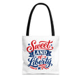 Sweet Land of Liberty Patriotic Tote Bag