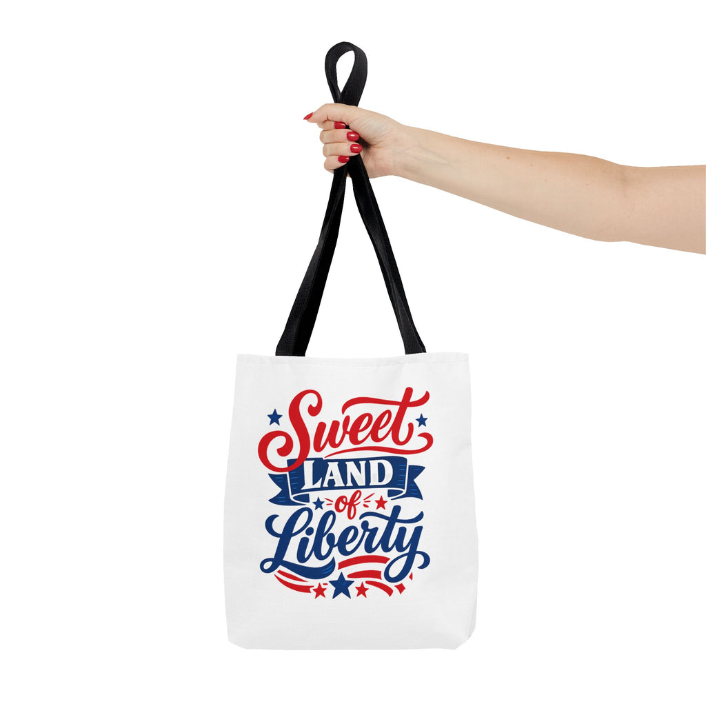 Sweet Land of Liberty Patriotic Tote Bag