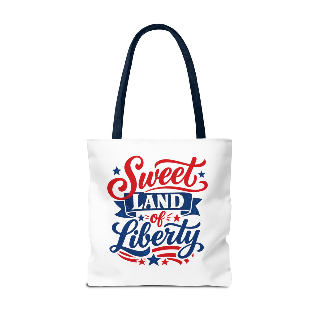 Sweet Land of Liberty Patriotic Tote Bag