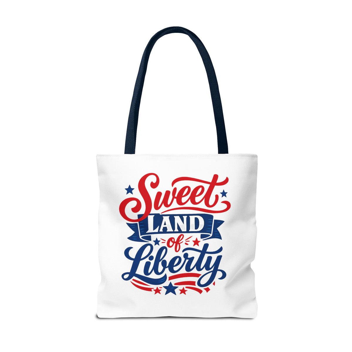 Sweet Land of Liberty Patriotic Tote Bag
