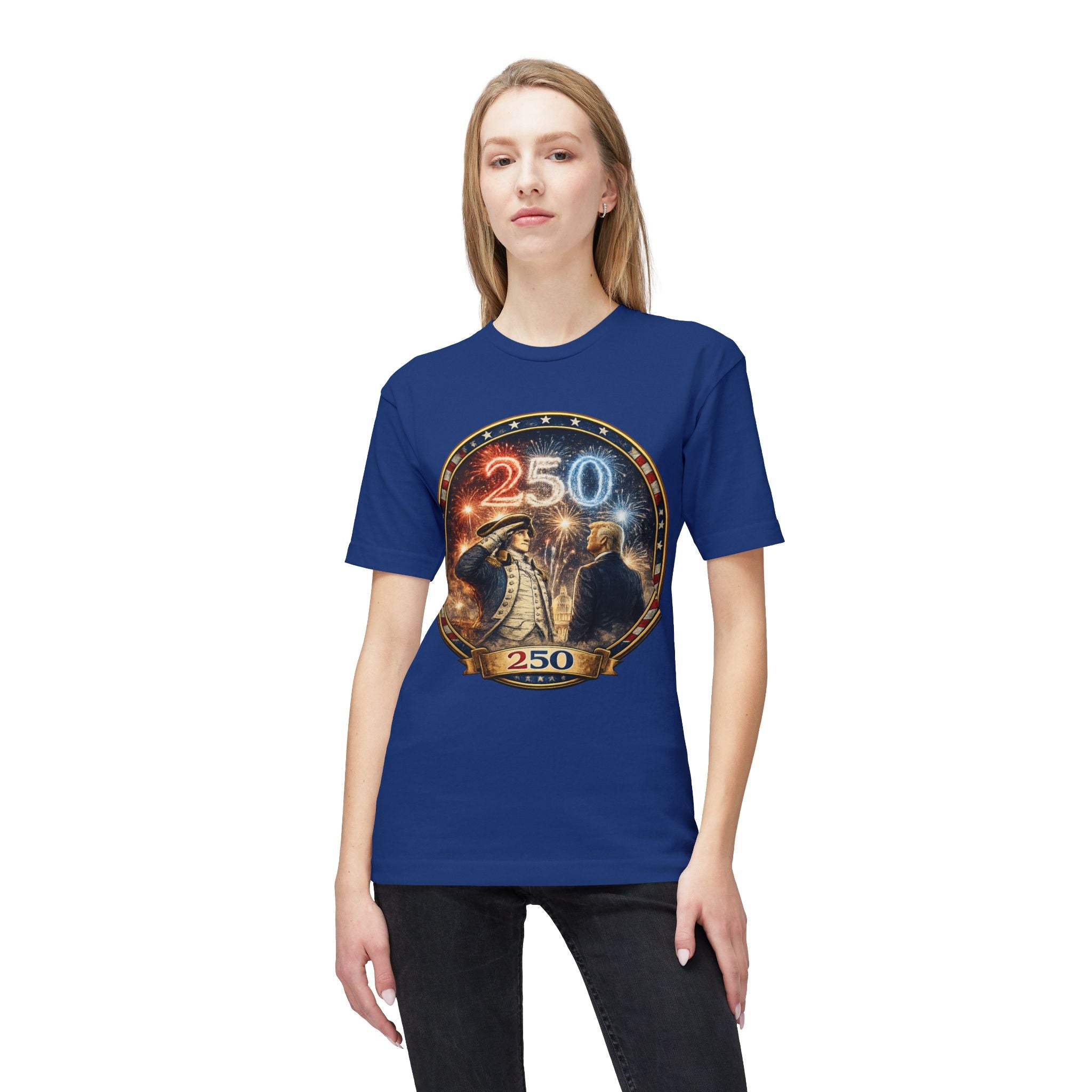 250th Anniversary Commemorative T-Shirt – Historic U.S. Celebration Design