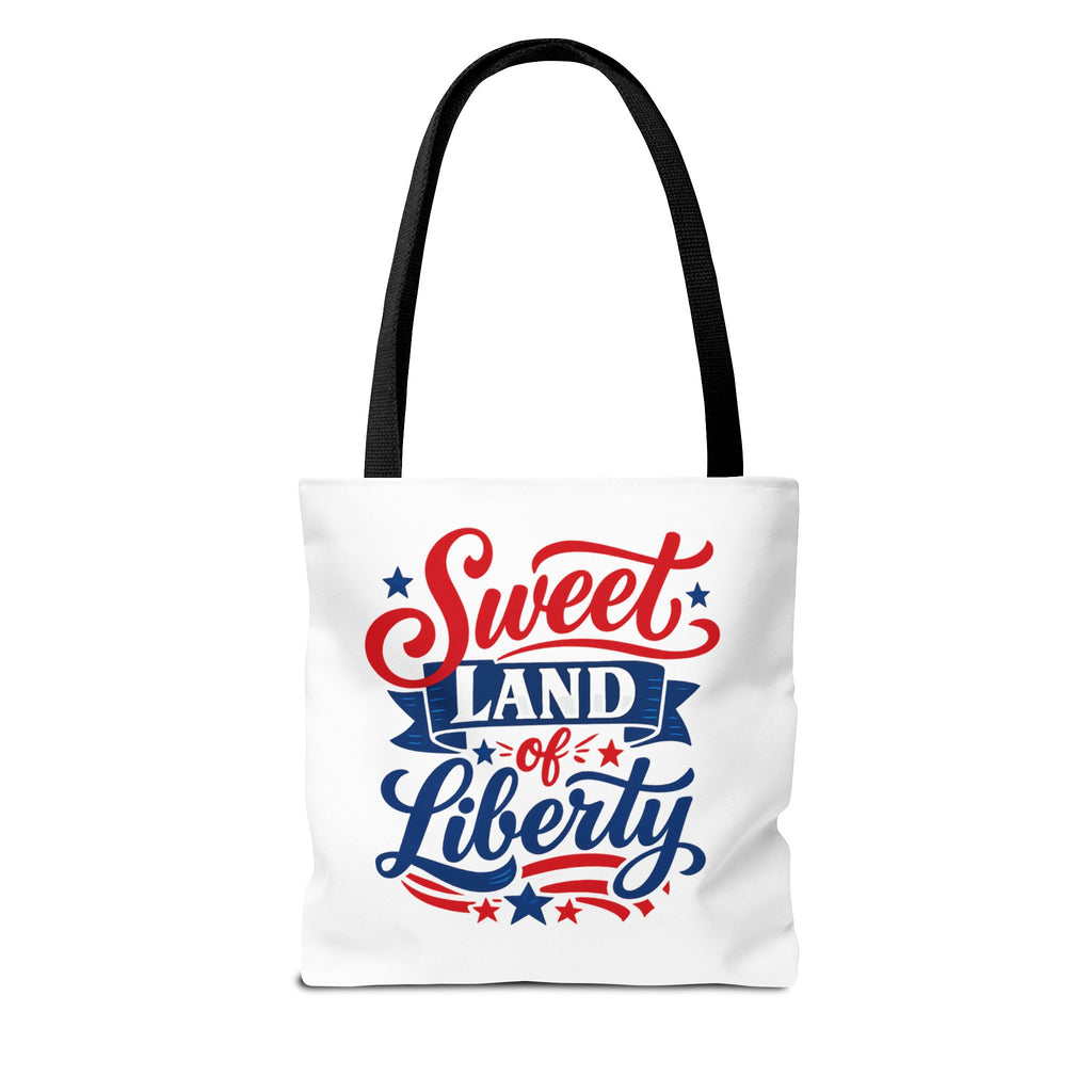 Sweet Land of Liberty Patriotic Tote Bag