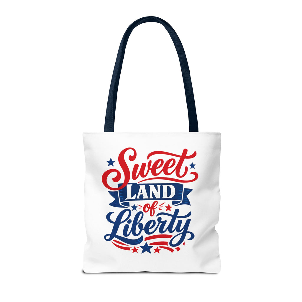 Sweet Land of Liberty Patriotic Tote Bag