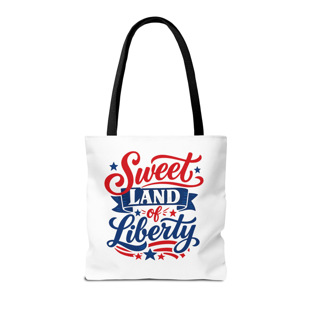 Sweet Land of Liberty Patriotic Tote Bag