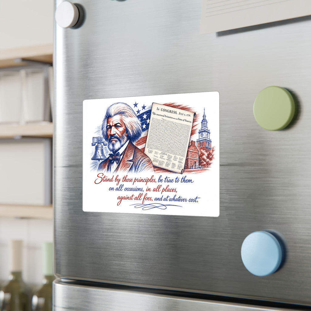 Frederick Douglass Quote Vinyl Decal — Patriotic Historical Sticker