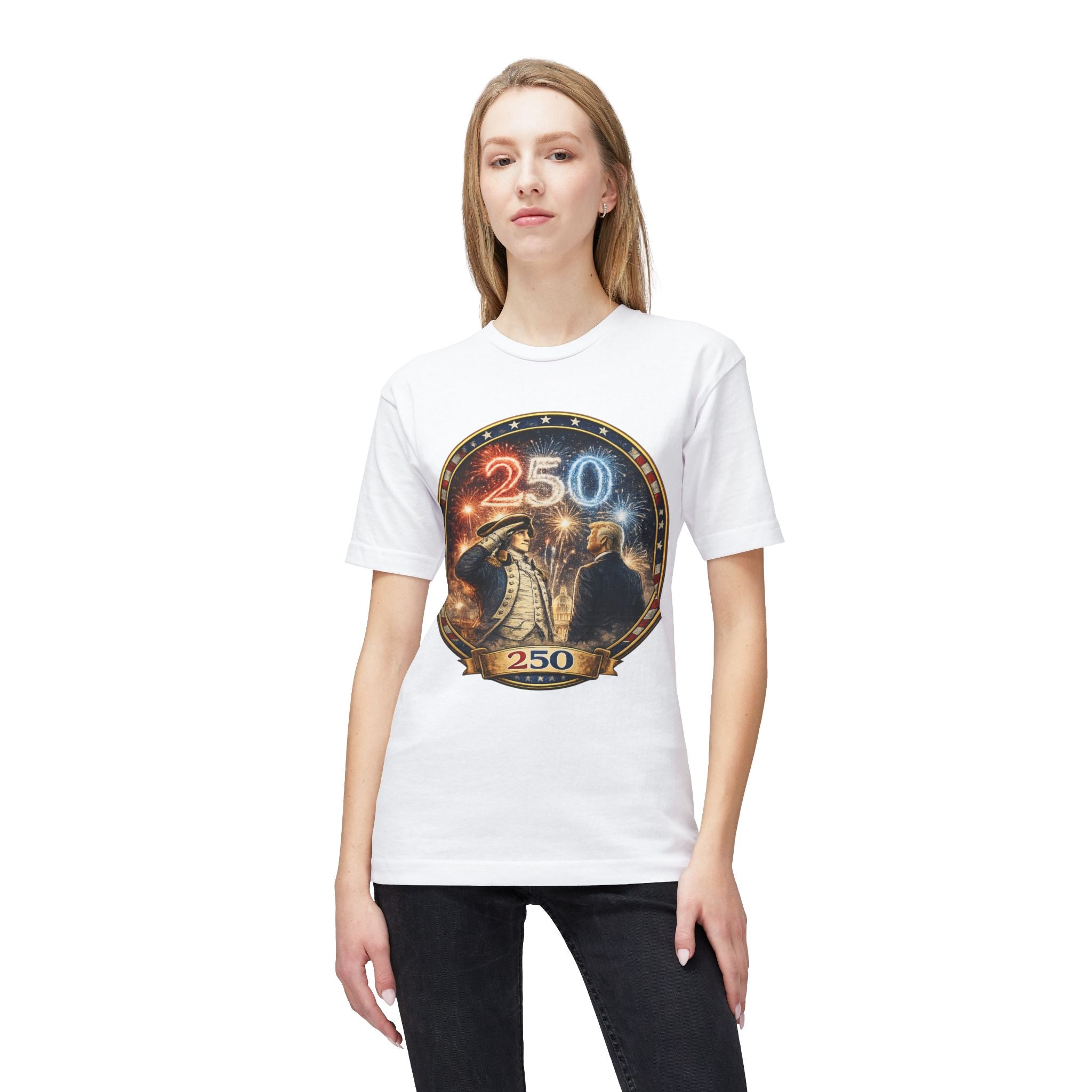 250th Anniversary Commemorative T-Shirt – Historic U.S. Celebration Design