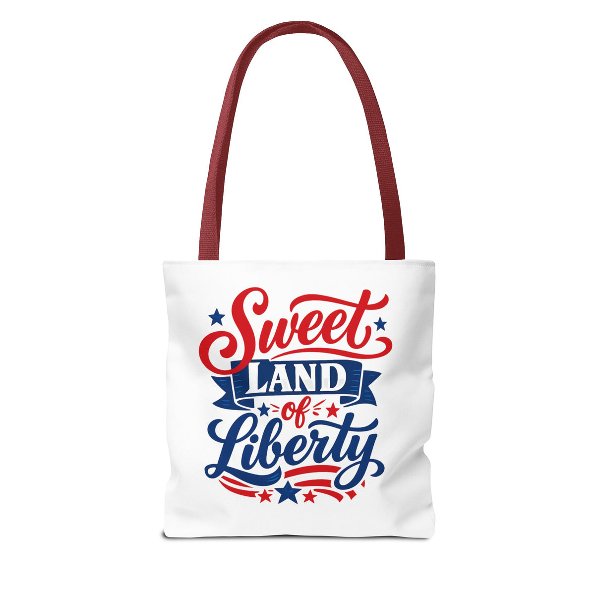 Sweet Land of Liberty Patriotic Tote Bag
