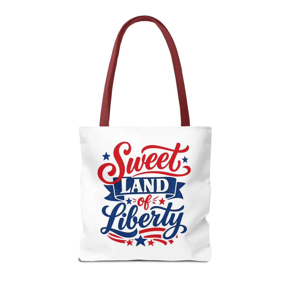 Sweet Land of Liberty Patriotic Tote Bag